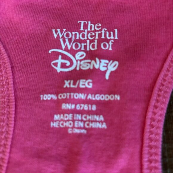 Disney The Wonderful World Of Racerback Womens Tank Top Featuring Thumper & Rose - Picture 4 of 7